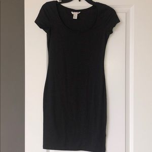 Dark Grey Bodycon Dress
